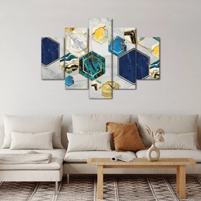 Obraz - Mramorová kompozícia (150x105 cm)