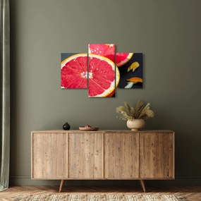 Obraz rozkrojených grapefruitov (90x60 cm)