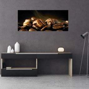 Obraz - Kávové zrná (120x50 cm)