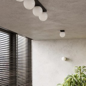 Čierno-biele nástenné svietidlo Blaze – Sollux