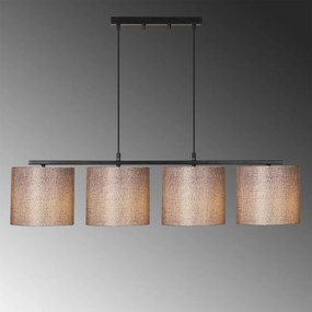 Stropní svítidlo VALIZ hnědé