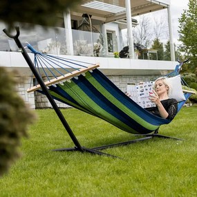 Tempo Kondela Hojdacia sieť Evana new, modrá/zelená