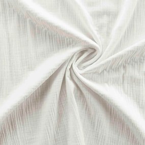 Biele mušelínové obliečky na jednolôžko 140x200 cm Angelia – douceur d'intérieur