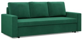 Trojmiestna rozkladacia sedačka NEO Kronos fľaškovo zelená