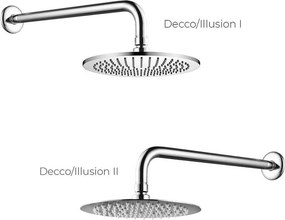 Besco Podomietkový sprchový komplet Decco II / Illusion II PSK B Čierna mat