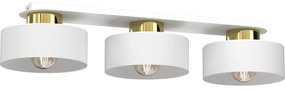 Stropné svietidlo MARTI 3xE27/15W/230V biela/zlatá