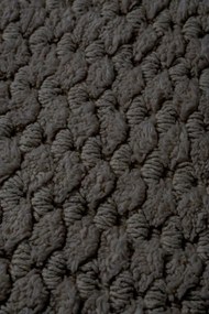 Kúpeľňový koberček Chevron sivý