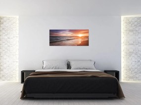 Obraz - Západ slnka v Thajsku (120x50 cm)
