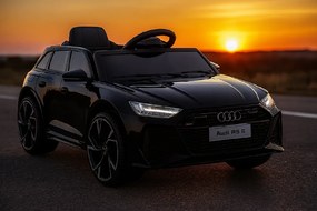 Elektrické autíčko Audi RS 6 čierne