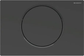 Geberit Sigma10 ovládacie tlačidlo oceľ čierna matná 115.758.16.5