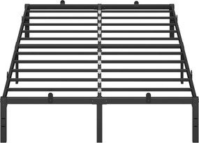 VASAGLE Rám postele 140 × 190 cm s kovovou základňou RMB133B01