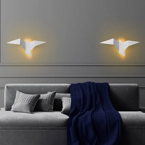 Biele LED nástenné svietidlo Pacali – Opviq lights