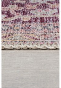 Svetločervený umývateľný koberec s prímesou recyklovaných vlákien 120x170 cm Windsor – Flair Rugs