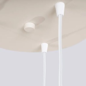 Sollux SL.1720 - Luster na lanku HALO 3xG9/8W/230V pr. 25 cm krémová