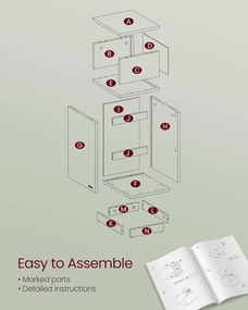Úzky nočný stolík, malá úzka skrinka s 2 zásuvkami, biela