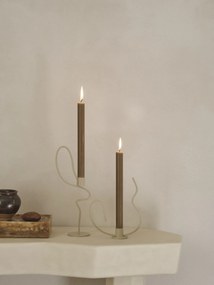 Ferm Living Kovový svietnik Valse Cashmere Low
