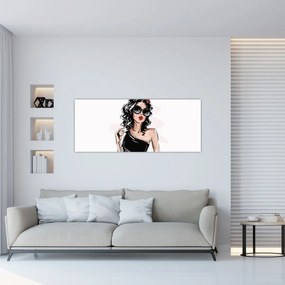 Obraz - Fashion woman (120x50 cm)