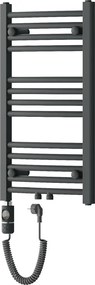 Mexen Ares, elektrické vykurovacie teleso 700 x 400 mm, 300 W, antracitová, W102-0700-400-2300-66