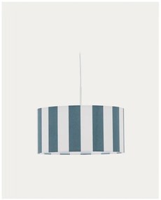 Biele/modré detské tienidlo ø 40 cm Ciral – Kave Home