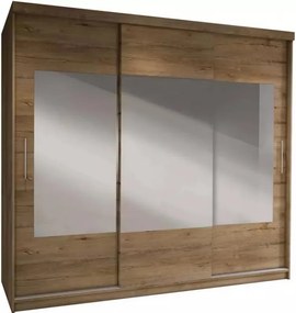 Šatníková skriňa Sino 260 dub tmavý