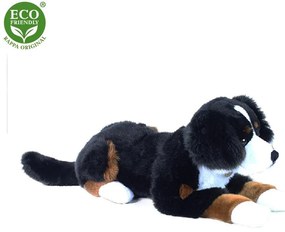 Plyšový pes bernský salašnícky ležiaci 70 cm ECO-FRIENDLY