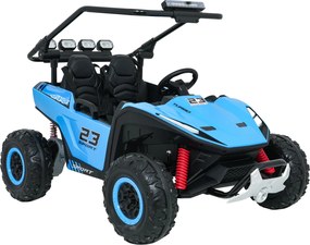 Ramiz Elektrická bugina TURBO 23 pre deti modrá