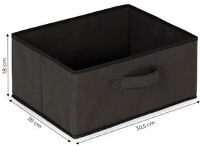 Moderný regál, organizér so 6 šuflíkmi