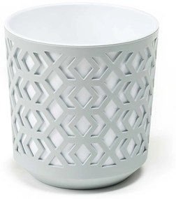 Kvetináč Etnic 19x20 cm bielo-šedý