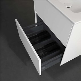 VILLEROY &amp; BOCH Collaro závesná skrinka pod umývadlo, 2 zásuvky, 611 x 480 x 610 mm, White Matt, C14300MS