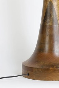 Drevená stojacia lampa Jovany oil - Ø50*155cm / E27