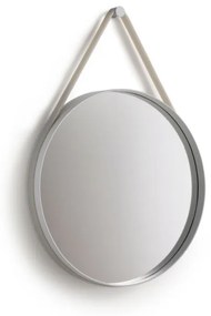 HAY Zrkadlo Strap Mirror 50 cm, grey