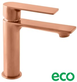 RAV SLEZÁK Nil umývadlová batéria bez výpuste kartáčovaná zlatá ružová NL126.0ZRK