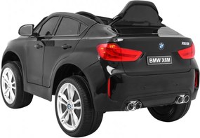 Ramiz Detské elektrické autíčko BMW X6M lakované - čierne SUV + diaľkové ovládanie