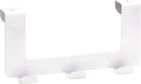 Bemeta Design WHITE: Vešiak, na dvere, s 3 háčikmi - 101106224