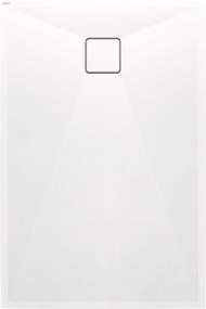 Deante Correo, obdĺžniková granitová sprchová vanička 90x70x3,5 cm, biela matná, DEA-KQR_A71B