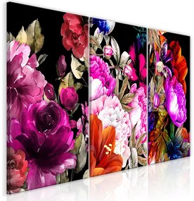 Artgeist Obraz - Holiday Bouquet (3 Parts) Veľkosť: 120x60, Verzia: Premium Print