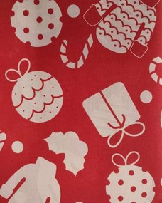 Bavlnené obliečky GIFTY červené Rozmer obliečky: 70 x 90 cm | 140 x 200 cm