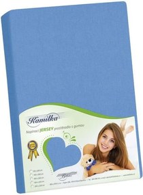 Bellatex Jersey prestieradlo Kamilka modrá