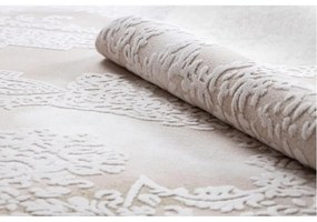 Luxusný kusový koberec akryl Aleta smetanovobiely 160x230cm