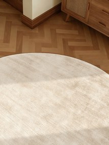 Vikosa, Kusový koberec Vikosa Jane 106293 Ivory kruh, 120x120 (priemer) kruh, biela, detská izba