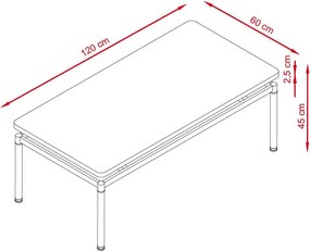 Konferenčný stolík Catini MARCUS