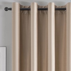 4Home Zatemňovací záves Manila béžová, 150 x 250 cm