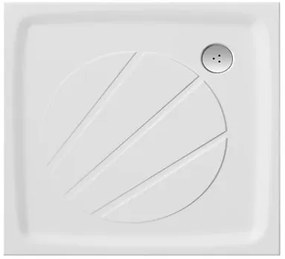 Sprchová vanička štvorcová Ravak 80x80 cm liaty mramor XA034401010