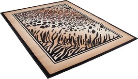 TA Koberec J317A ČIERNY ATLAS PP Rozmer: 60x100 cm