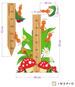 Nálepka - Meter Mravce - 150cm