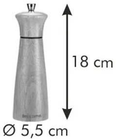 Tescoma Virgo wood Mlynček na soľ/korenie 18 cm, 18 cm