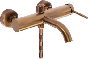 Rea Spot, vaňová batéria s ručnou sprchovou súpravou, medená matná, REA-B2084