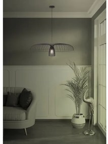 Eglo 390217 - Luster na lanku CHAMPERICO 1xE27/60W/230V 98,5 cm čierna