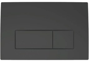 Tlačidlo do rámu Geberit Delta 50 matná čierna