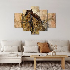 Obraz - Vincent van Gogh, Shoes, reprodukcia (150x105 cm)